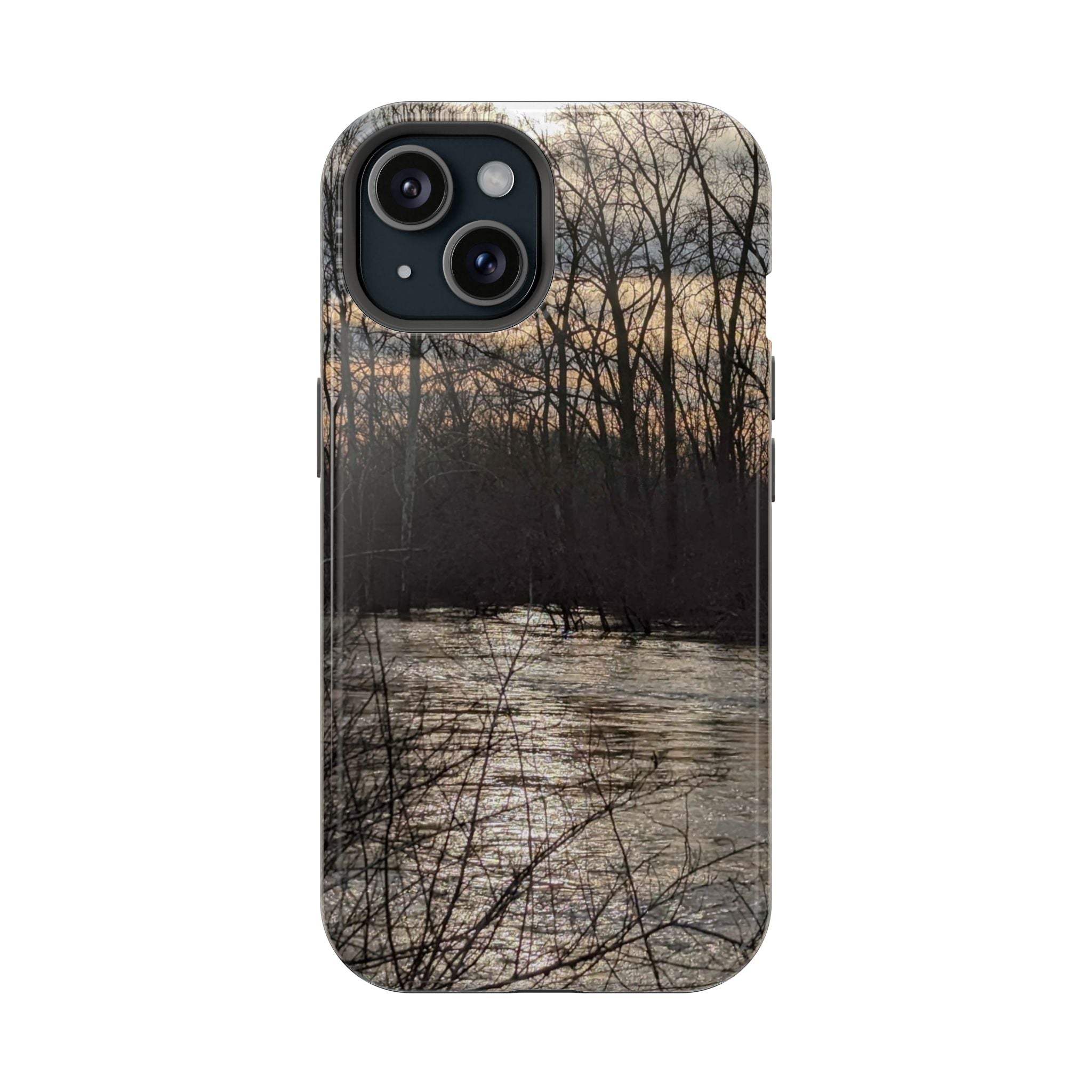 Phone Case — River Sunset Wilderness Magnetic Impact-Resistant Case