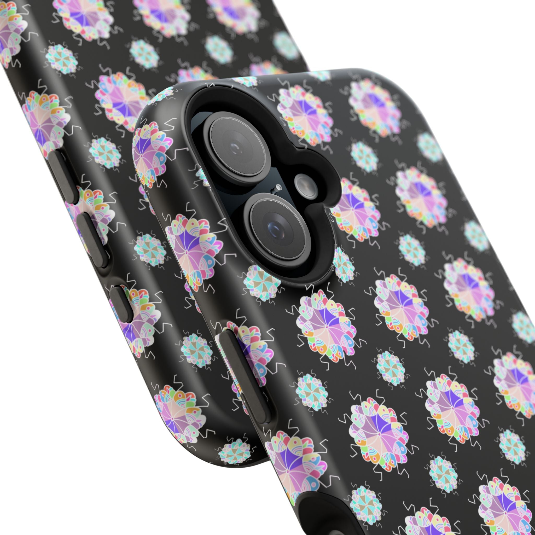 Floral Mosaic Magnetic Impact Phone Case