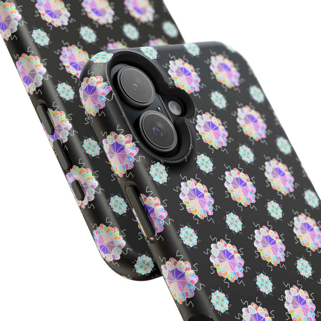 Floral Mosaic Magnetic Impact Phone Case