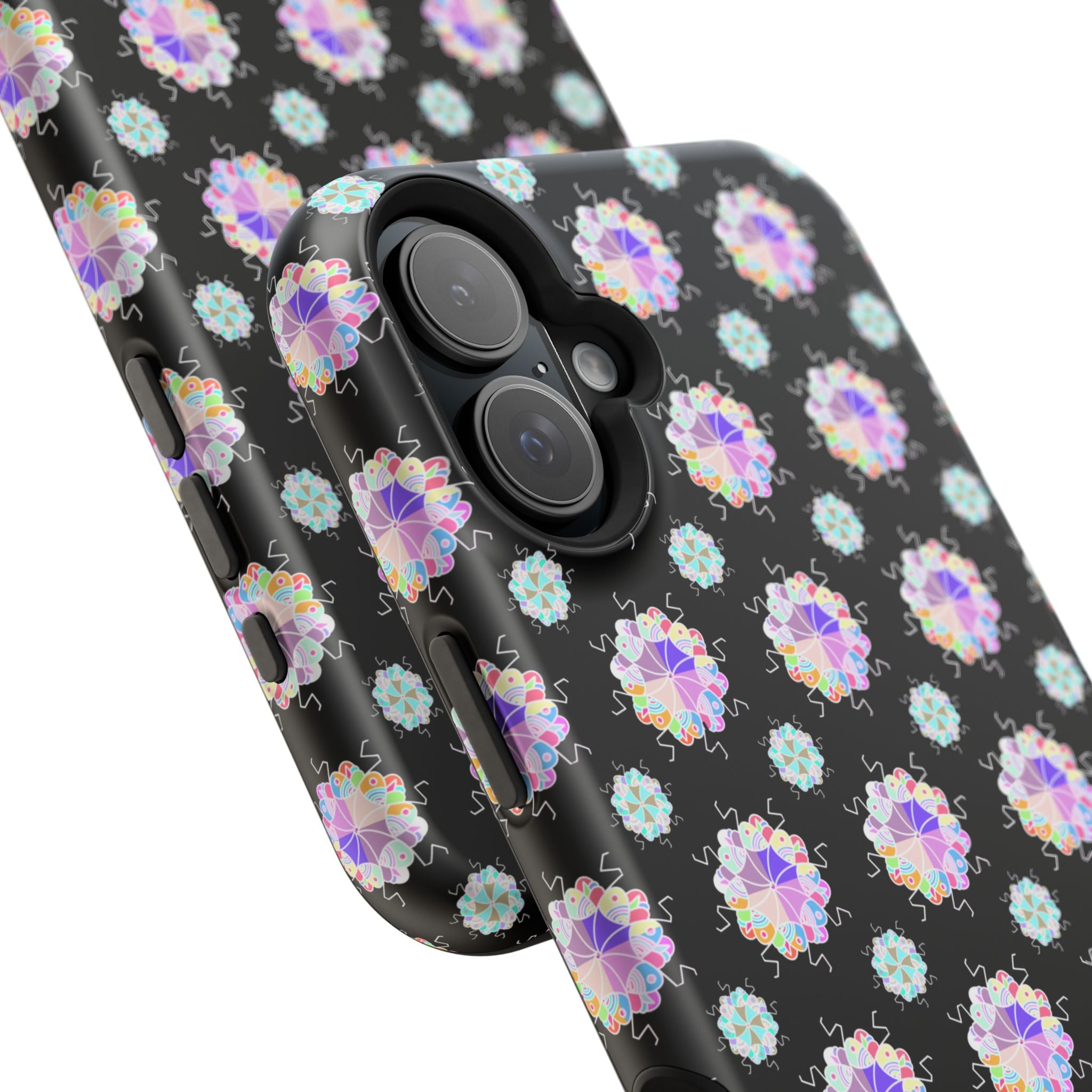 Floral Mosaic Magnetic Impact Phone Case