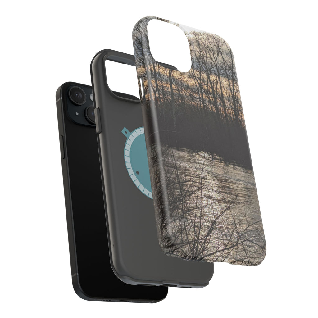 Phone Case — River Sunset Wilderness Magnetic Impact-Resistant Case