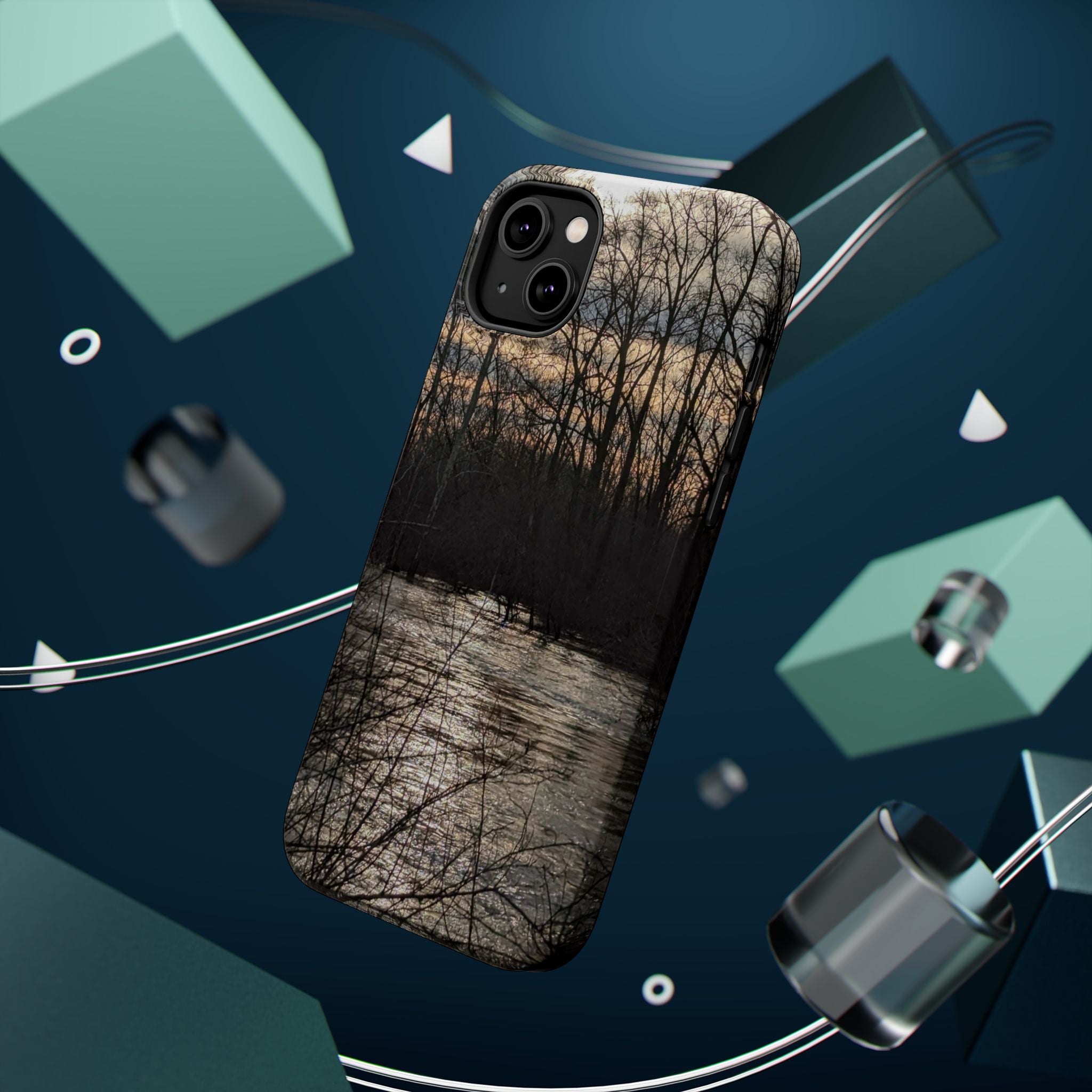 Phone Case — River Sunset Wilderness Magnetic Impact-Resistant Case