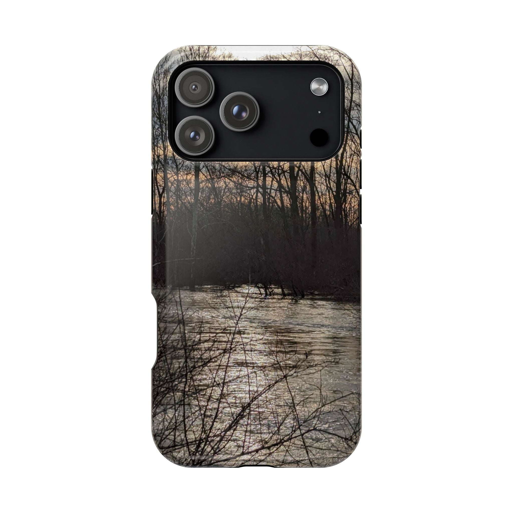 Phone Case — River Sunset Wilderness Magnetic Impact-Resistant Case