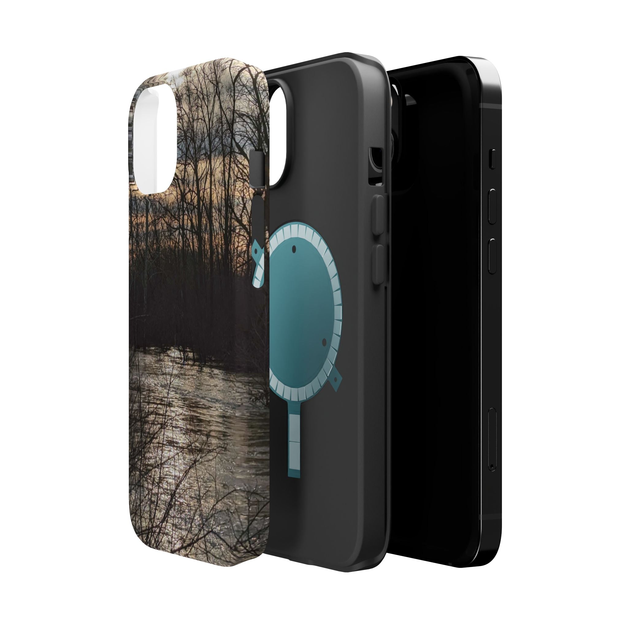 Phone Case — River Sunset Wilderness Magnetic Impact-Resistant Case