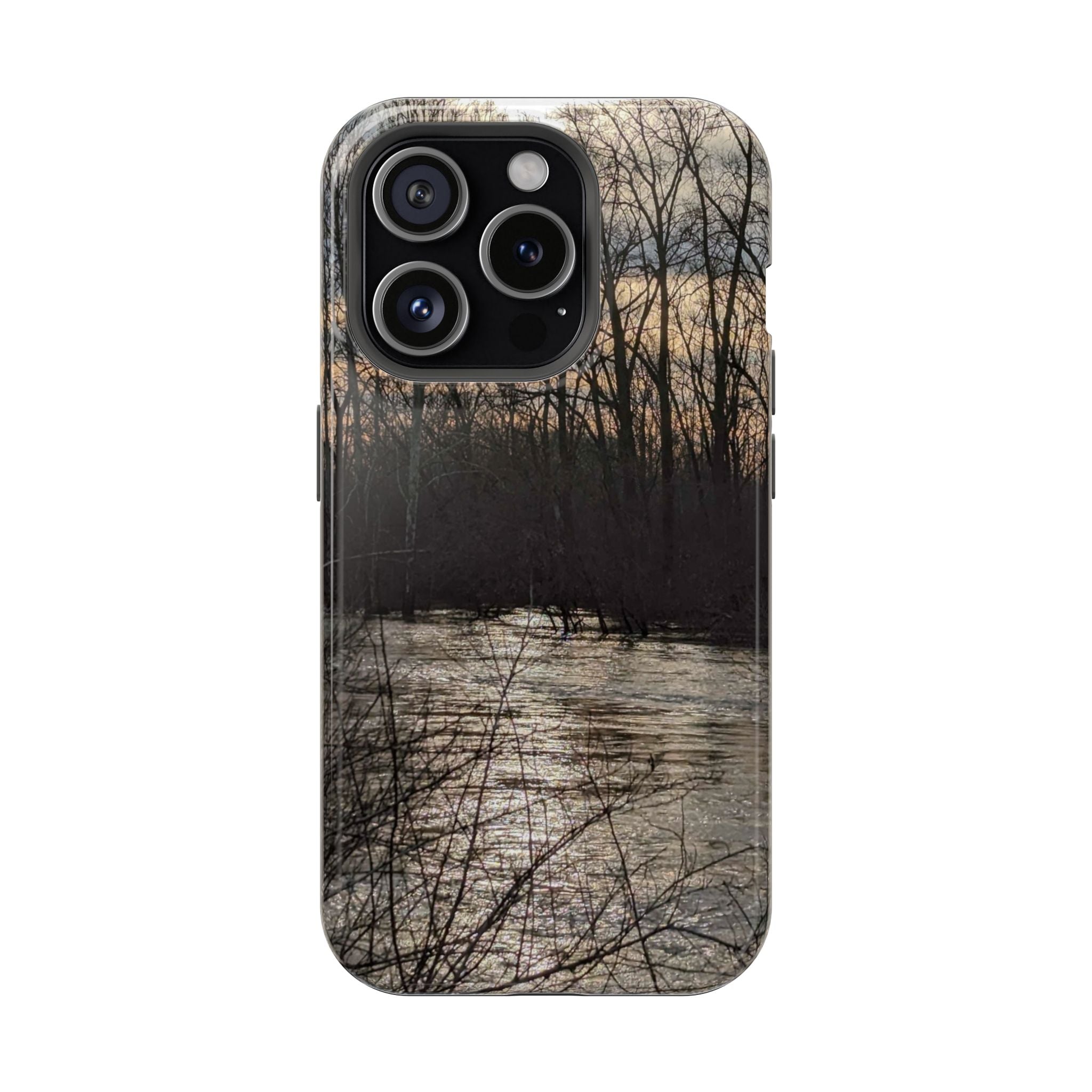 Phone Case — River Sunset Wilderness Magnetic Impact-Resistant Case