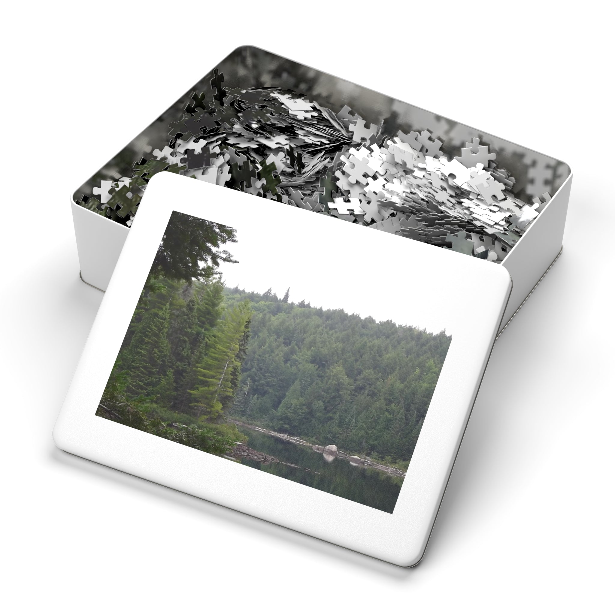 National Park Jigsaw Puzzle (Scenic Nature Puzzle with Tin)